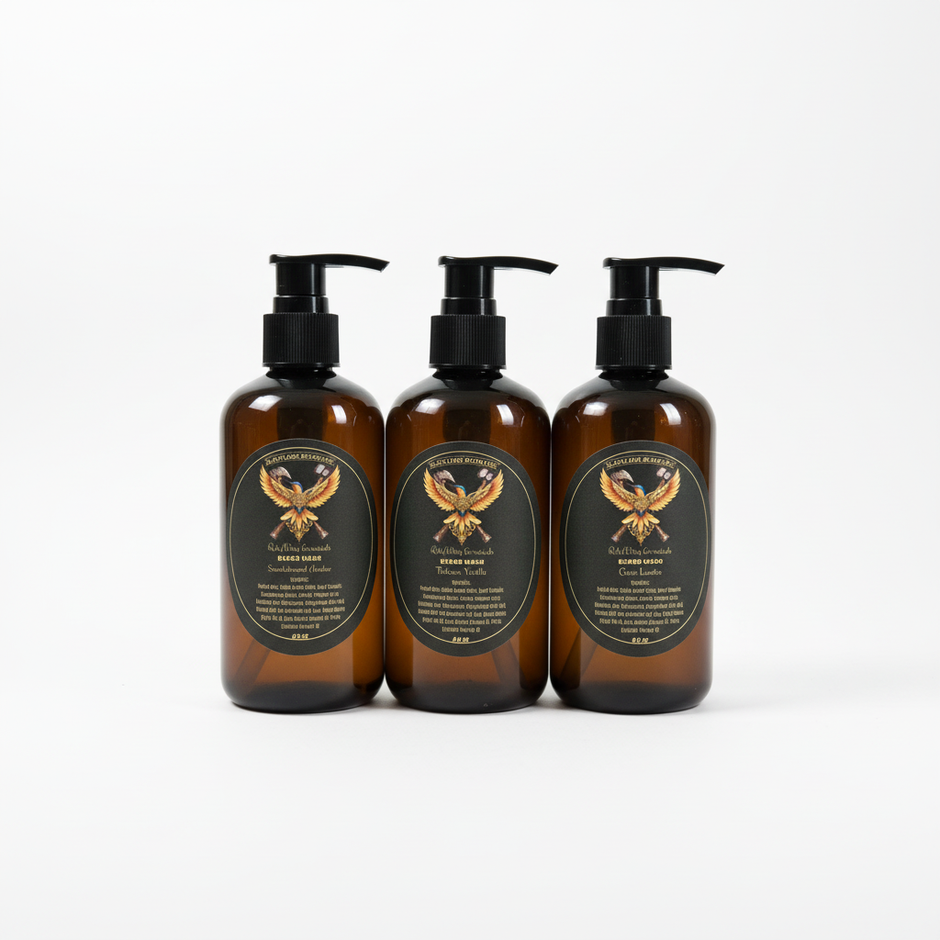 Professional Black Label Beard Co. Product Photo - Corrected